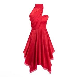 Her Universe Strapless Red Dress